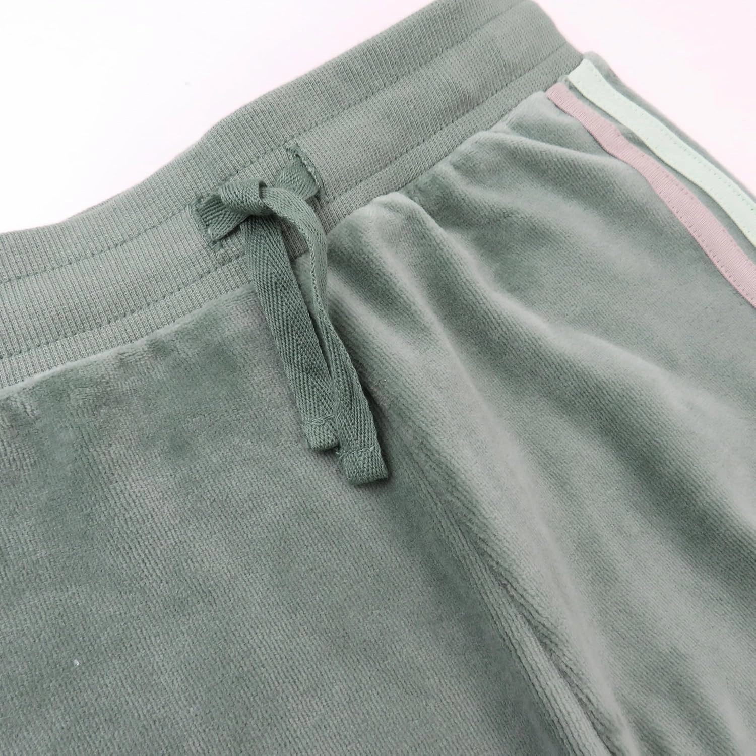 HonestBaby Velour Pullover Hoodie and Zip Front Sweatshirt and Jogger Sweatpants Set