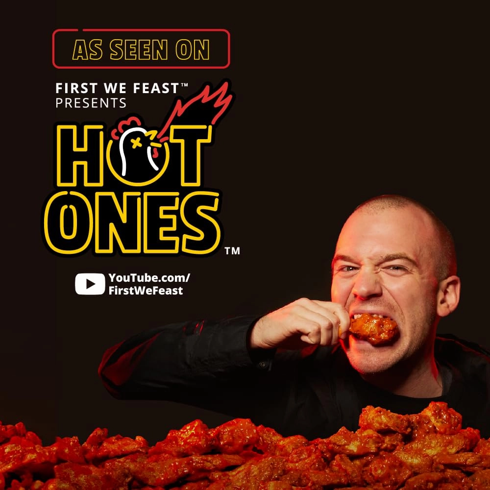 Hot Ones Hot Sauce Challenge Set - Season 26 Trio - Made with Natural Ingredients - Unique Small Batch Sampler Gift Set Variety - 5 fl oz Bottles (3-Pack)
