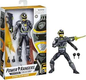 HTG Power Rangers Lightning SPD A Squad Yellow Action Figure