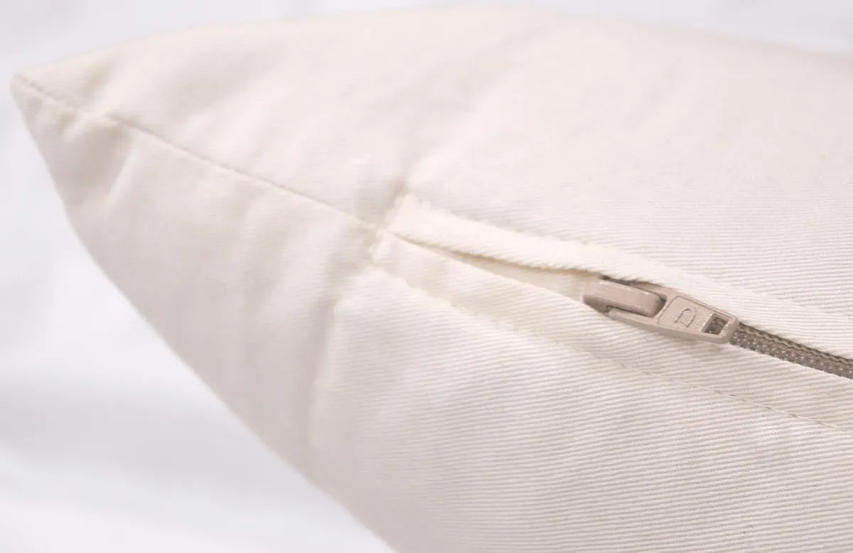 Hullo Buckwheat Pillow 14"×20" • Organic, Cooling, Firm, Japanese Size Sobakawa Pillow for Sleeping • Made in USA