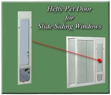 Ideal Hefty Pet Side Sliding Window - Range 37" - 39.5"