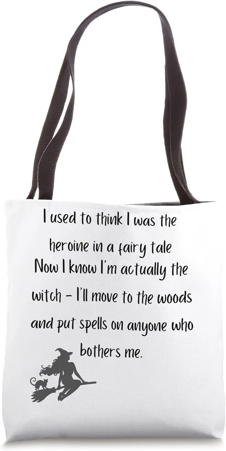 I'm Actually a Witch Funny Tote Bag