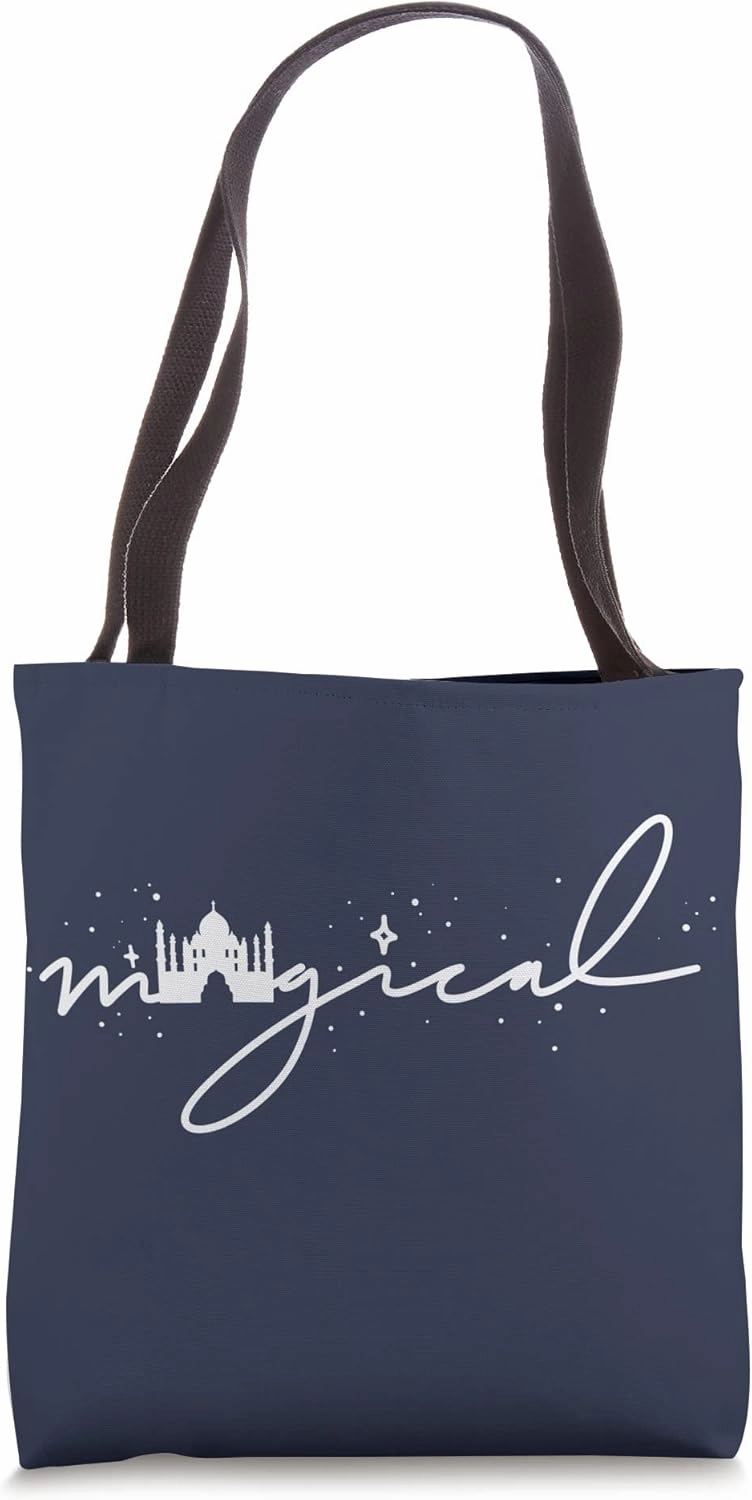 Indian Magical Castle Palace Believe In Magic Desi Bollywood Tote Bag