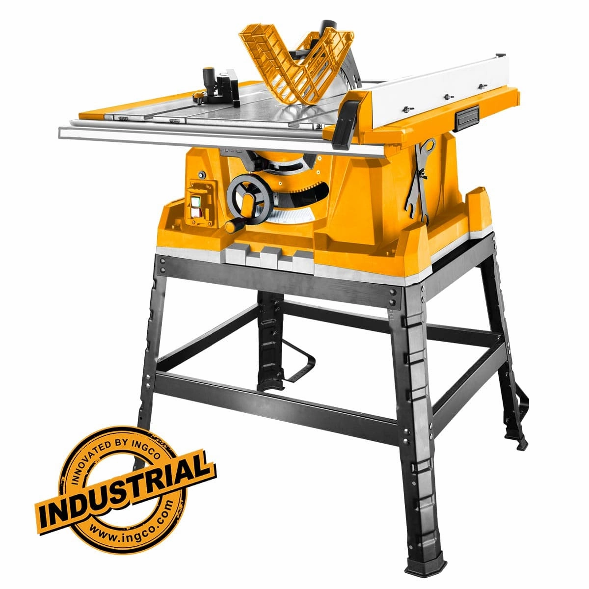 Ingco 10" Table Saw 2600W with Precision Cutting & Steel Stand – TS26005