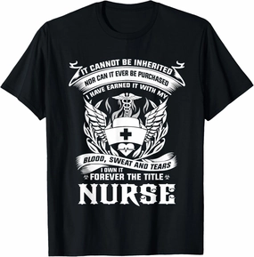 it cannot be inherited nurse t shirt - forever the title T-Shirt