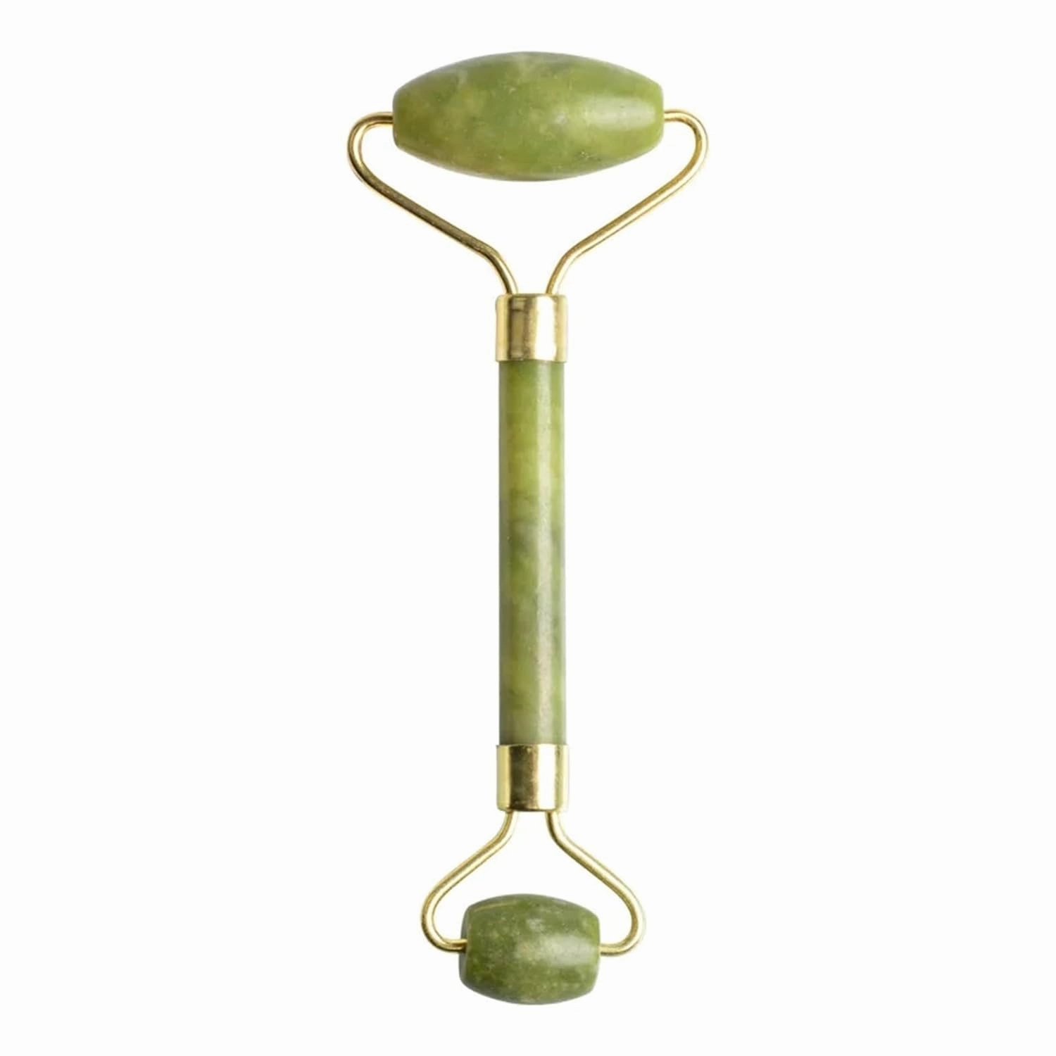 Jade Massage Roller Set Guasha Board Double Heads Jade Roller Face Natural Stone Massage Beauty Neck(Type g)