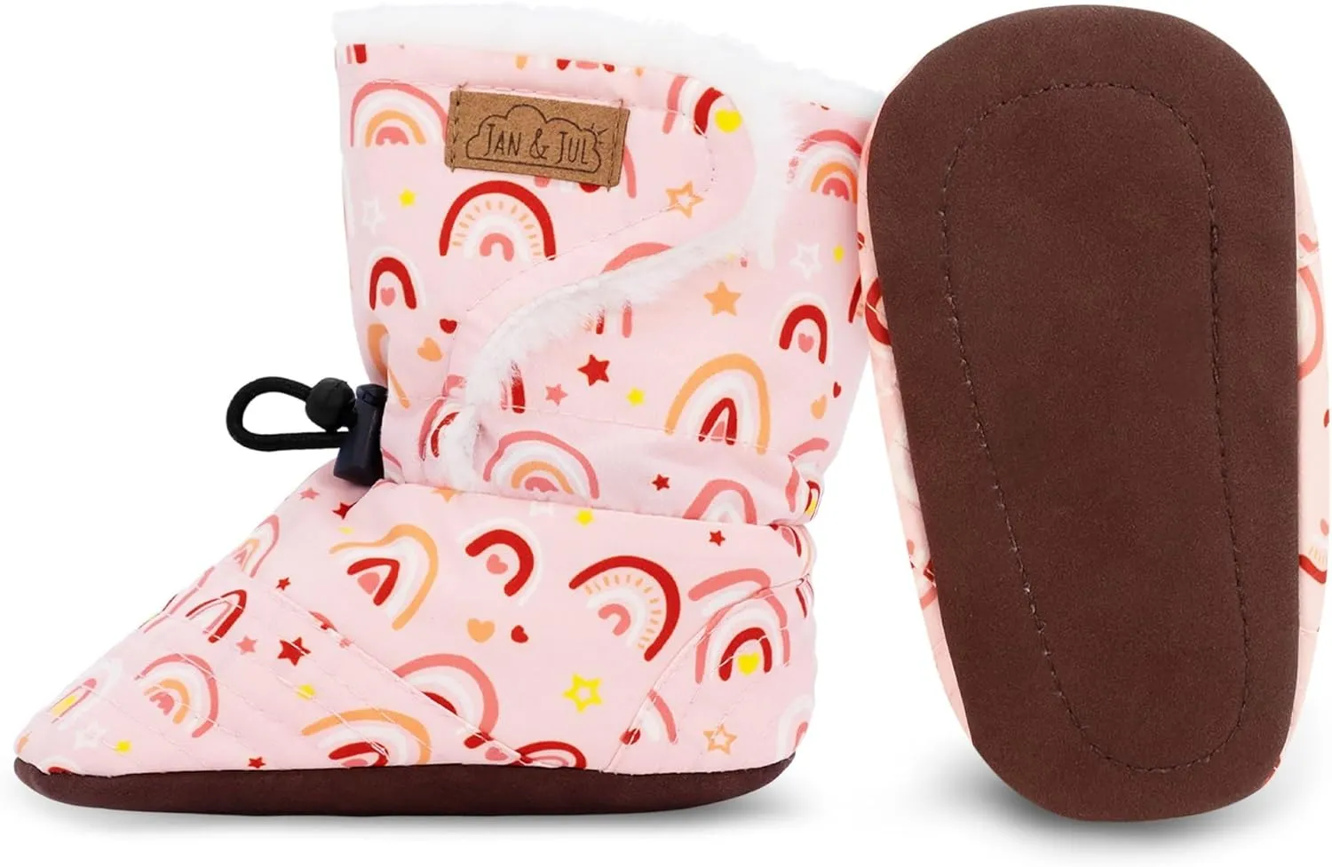 JAN & JUL Faux Fur Lined Winter Booties for Babies and Toddlers
