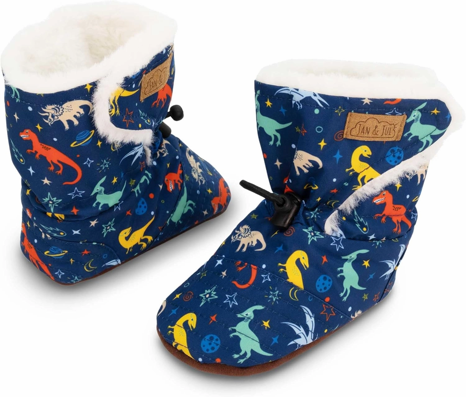 JAN & JUL Faux Fur Lined Winter Booties for Babies and Toddlers