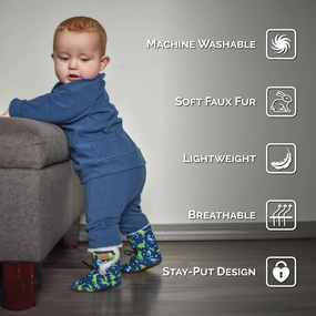 JAN & JUL Faux Fur Lined Winter Booties for Babies and Toddlers