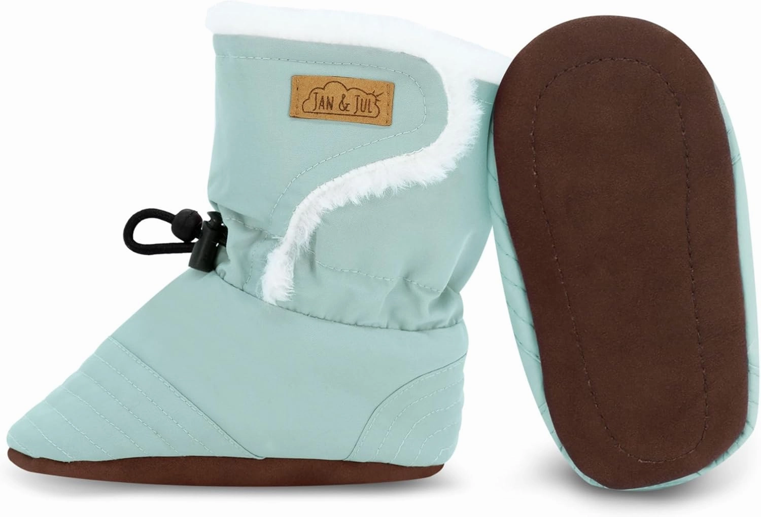 JAN & JUL Faux Fur Lined Winter Booties for Babies and Toddlers