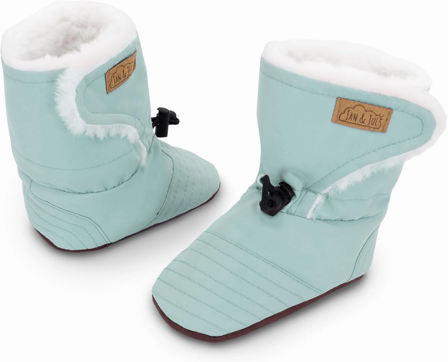 JAN & JUL Faux Fur Lined Winter Booties for Babies and Toddlers