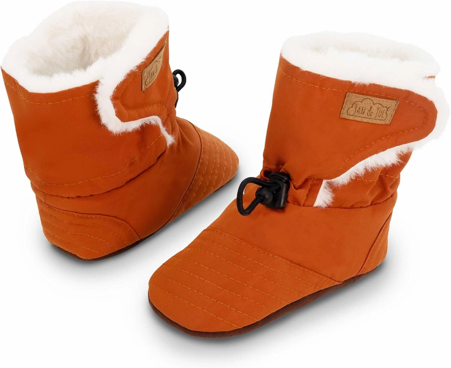 JAN & JUL Faux Fur Lined Winter Booties for Babies and Toddlers