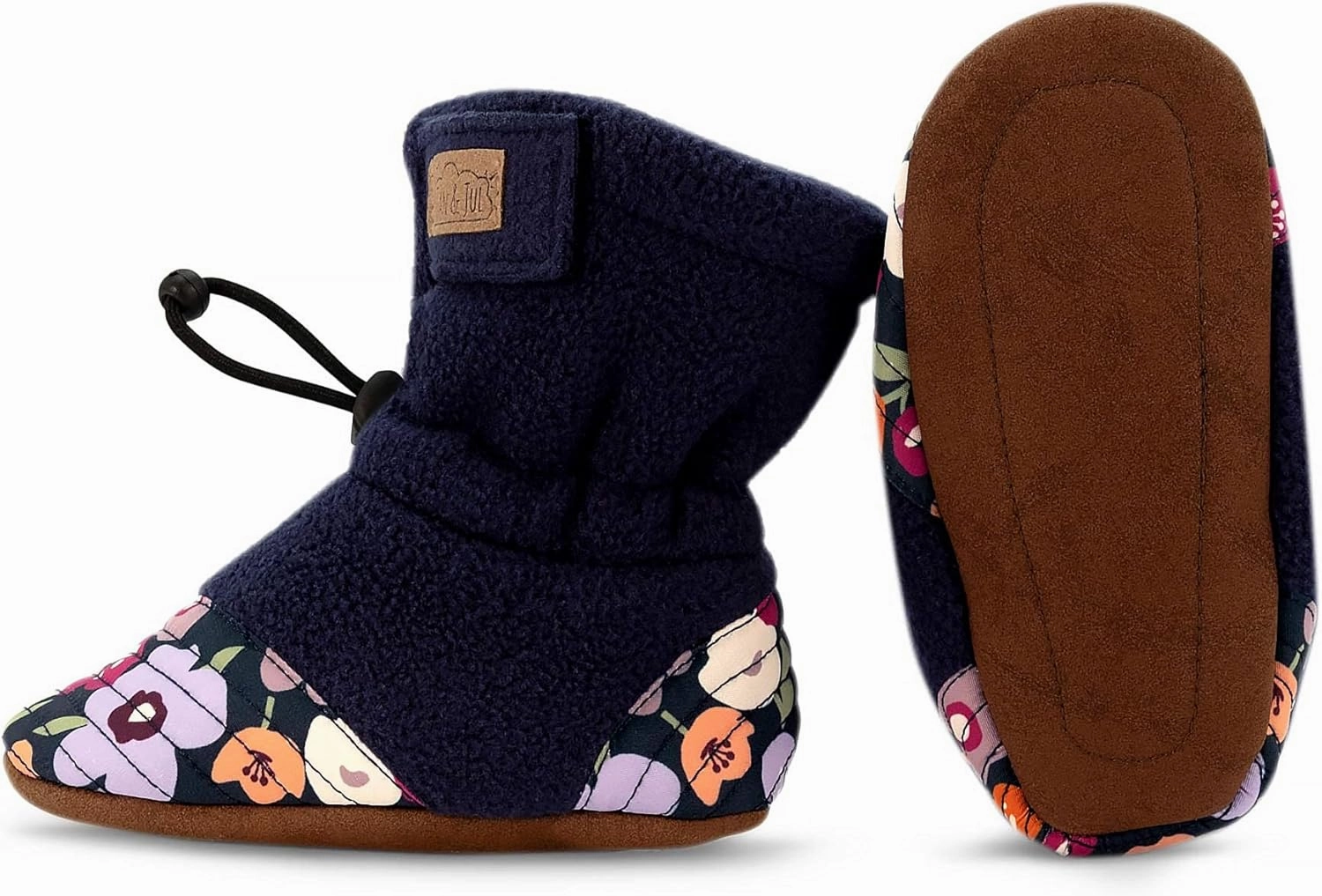 JAN & JUL Fleece Cozy Booties for Babies and Toddlers