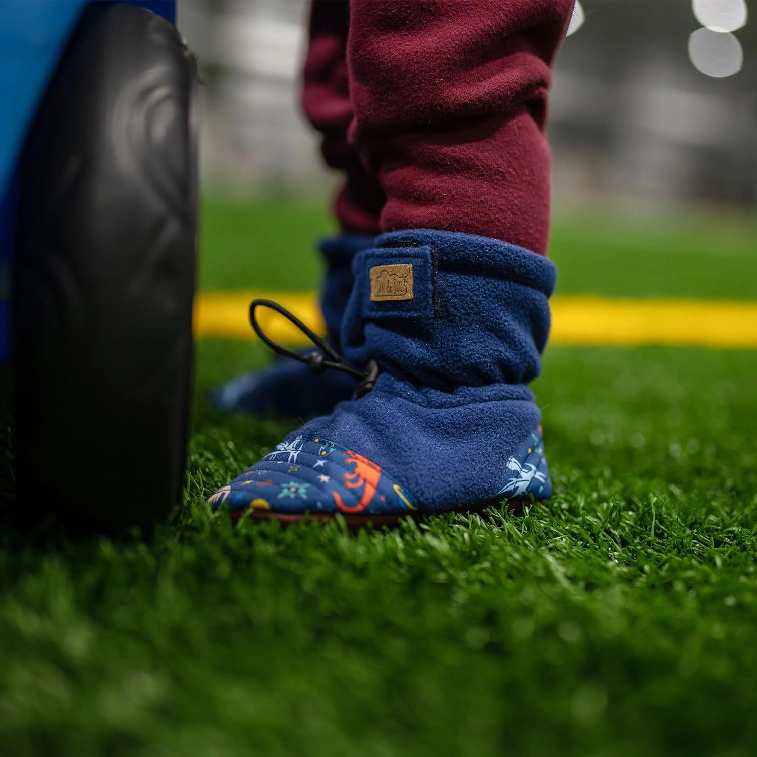 JAN & JUL Fleece Cozy Booties for Babies and Toddlers