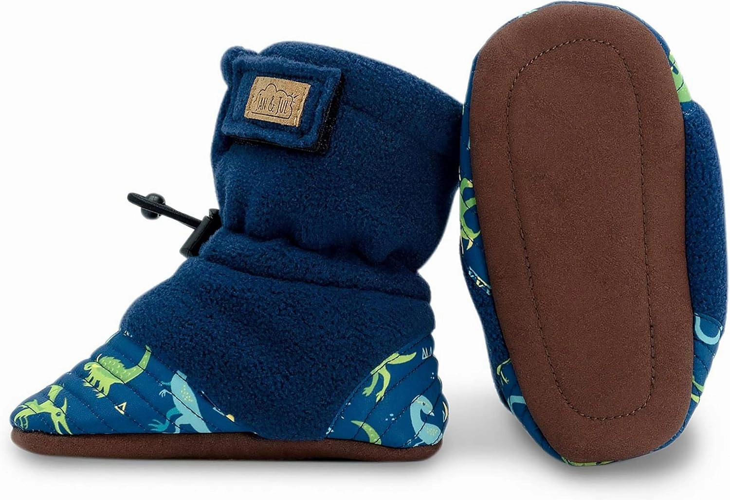 JAN & JUL Fleece Cozy Booties for Babies and Toddlers