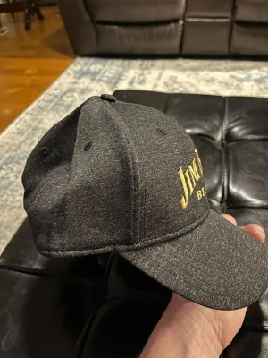 Jim Beam Black Signature Baseball Hat with Embroidered Logo, Adjustable