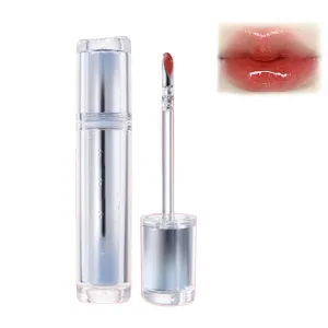Judy Doll Lip Gloss, Judy Doll Ice Watery Lip Gloss, Judy Doll Lip Gloss Clear, Jelly Moisturizing Light Nonstick Tinted (09#)