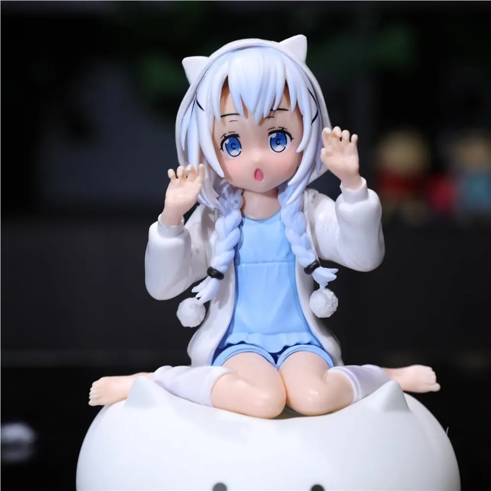 Kafuu Chino & Asaki Action Figure/ECCHI Figure/Painted Character Model/Toy Model/PVC/Anime Collector's Item(Kafuu Chino)