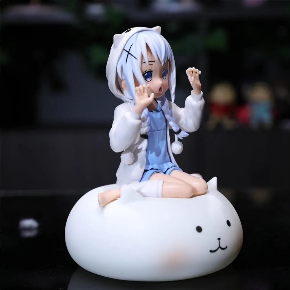 Kafuu Chino & Asaki Action Figure/ECCHI Figure/Painted Character Model/Toy Model/PVC/Anime Collector's Item(Kafuu Chino)
