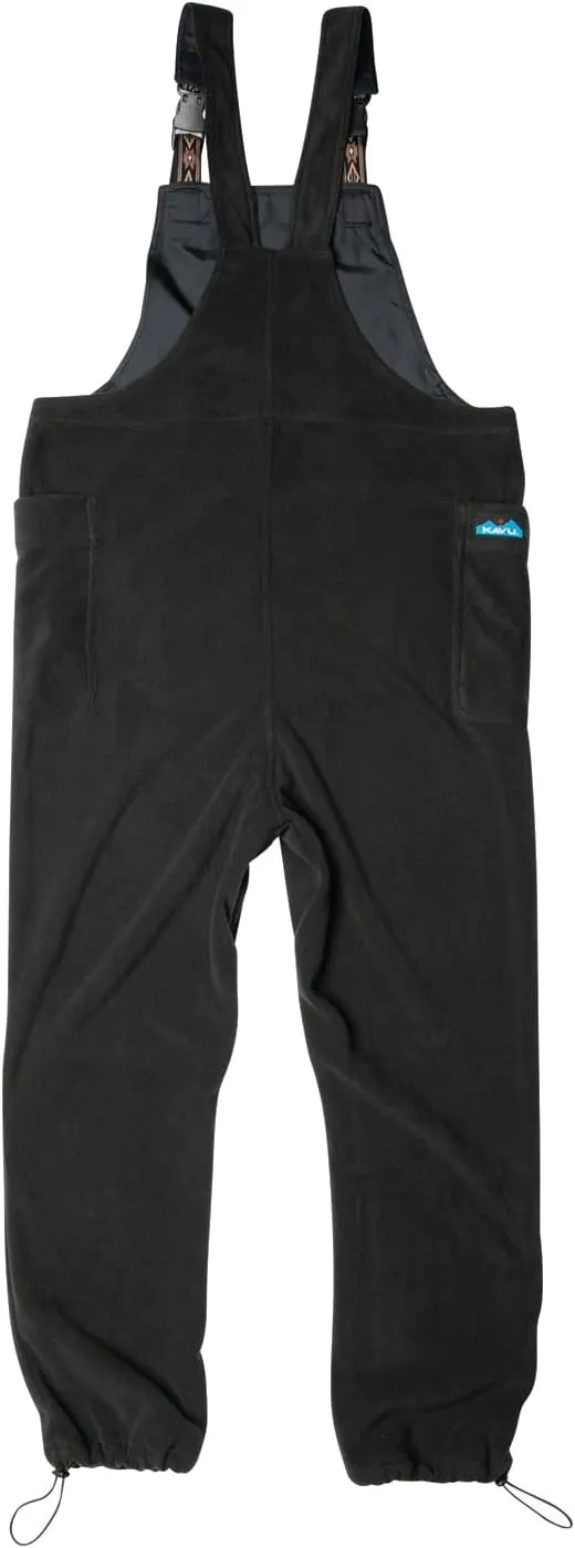 KAVU Pocatello Overalls Adjustable Fleece Buckle Up Pants