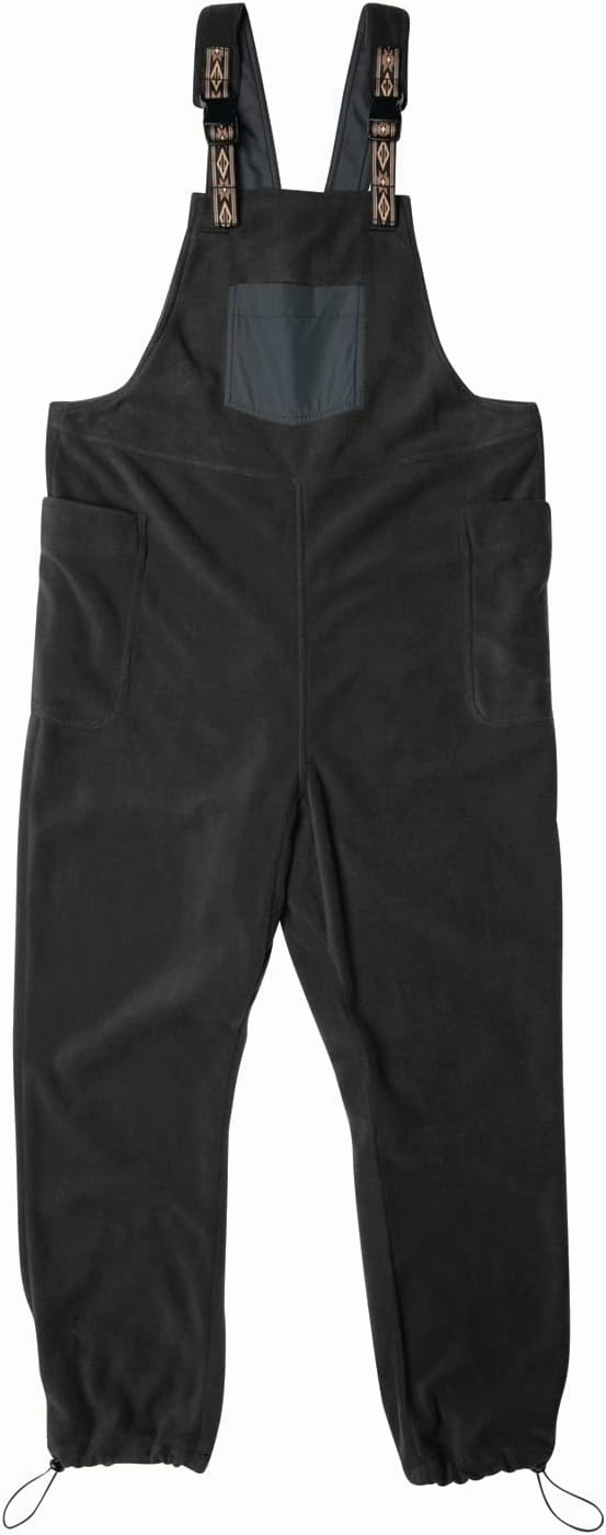 KAVU Pocatello Overalls Adjustable Fleece Buckle Up Pants