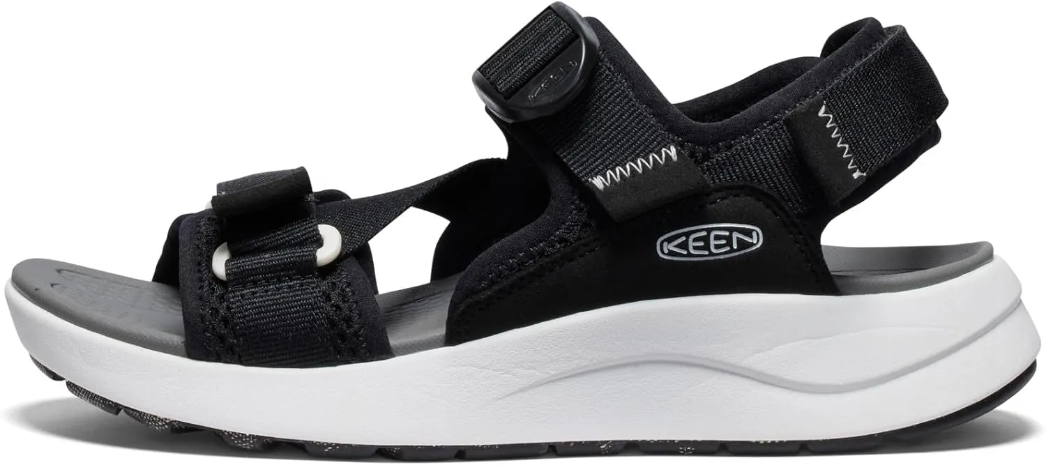 KEEN womens Elle Sport Backstrap Breathable Adjustable Comfortable Open Toe Athletic Wedge