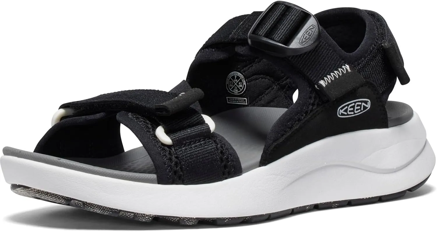 KEEN womens Elle Sport Backstrap Breathable Adjustable Comfortable Open Toe Athletic Wedge