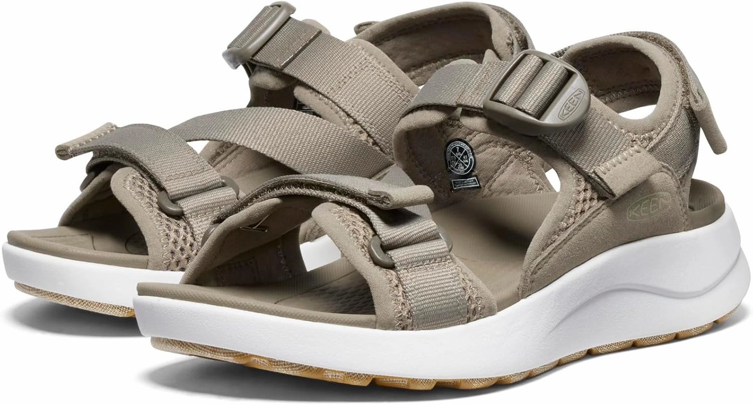 KEEN womens Elle Sport Backstrap Breathable Adjustable Comfortable Open Toe Athletic Wedge