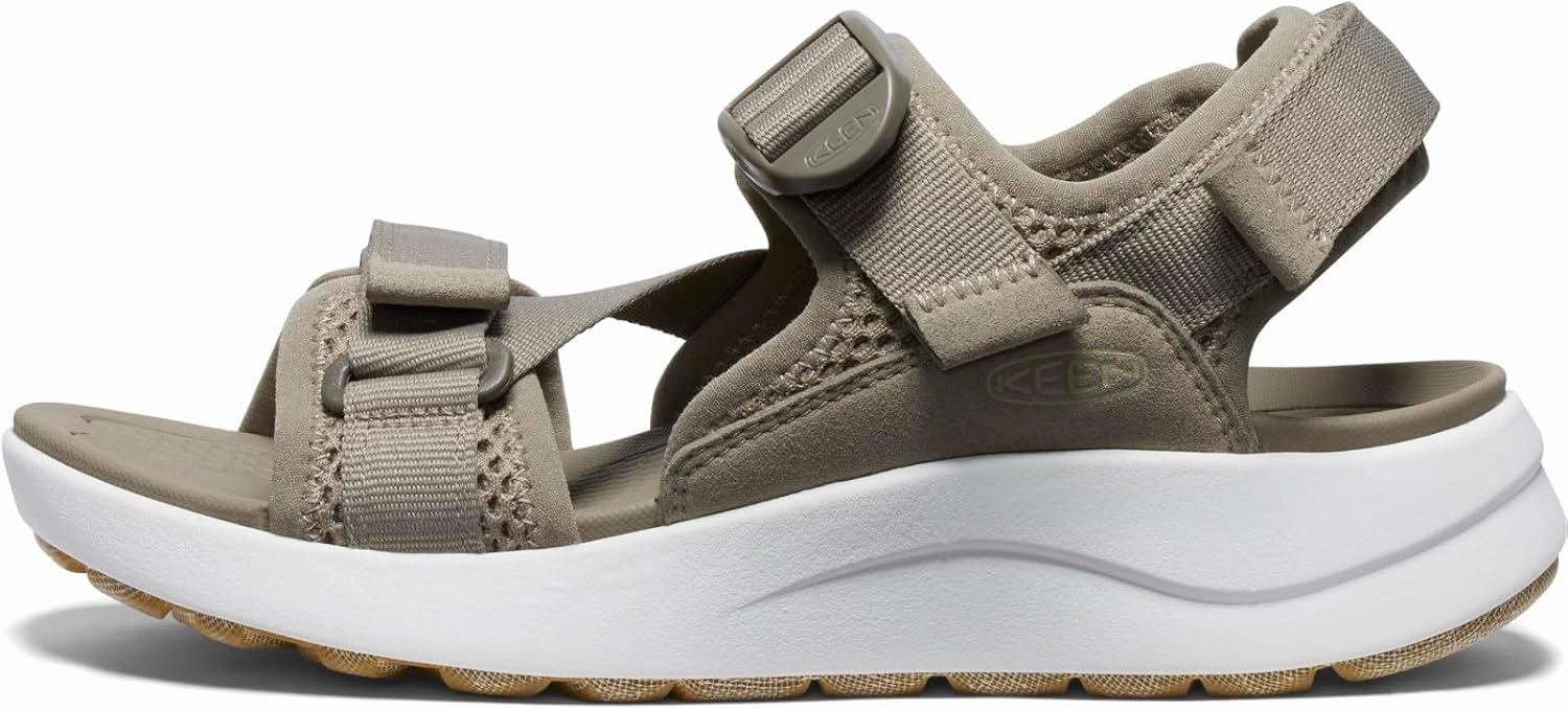 KEEN womens Elle Sport Backstrap Breathable Adjustable Comfortable Open Toe Athletic Wedge