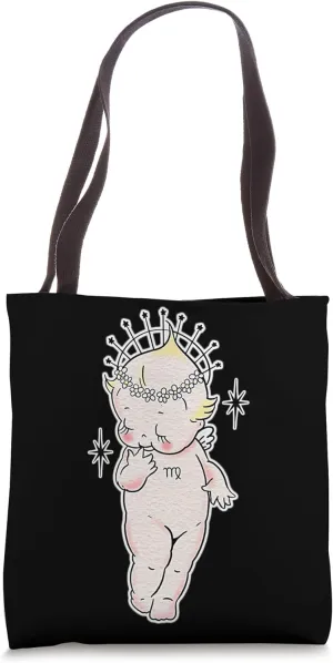 Kewpie Baby Virgo Zodiac Venus Tote Bag