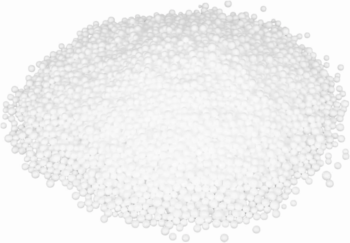 KICHOUSE 1 Pack Bean Bag Filler Refill Particles for Craft Projects Safe Stuffed Material for Dolls Cushions Pet Beds and Pillows