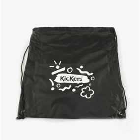 Kickers Kickers Kids Drawstring School PE Bag Black
