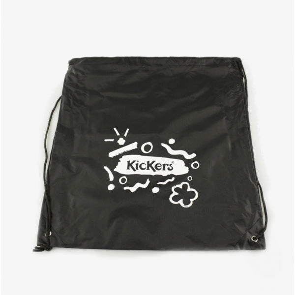 Kickers Kickers Kids Drawstring School PE Bag Black