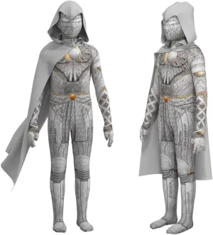 Kids Knight Costume 2024 Halloween Party Cosplay Outfits Jumpsuit Hooded Cloak for Boys