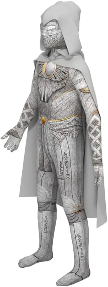 Kids Knight Costume 2024 Halloween Party Cosplay Outfits Jumpsuit Hooded Cloak for Boys