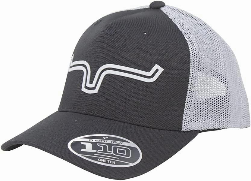Kimes Ranch Unisex 110 Double Trac Trucker Horns Patch Adjustable Snapback One-Size Hat