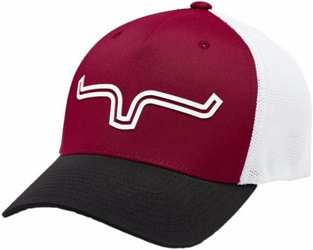 Kimes Ranch Unisex 110 Double Trac Trucker Horns Patch Adjustable Snapback One-Size Hat