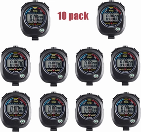 KingL Digital Stopwatch Timer - Interval Timer with Large Display