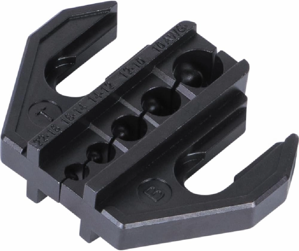 Klein Tools 3000CRKIT Ratchet Crimping Tool Set, (4) Interchangeable Dies for Heat Shrink, Non-Insulated, Insulated and Ferrule Terminal Connectors