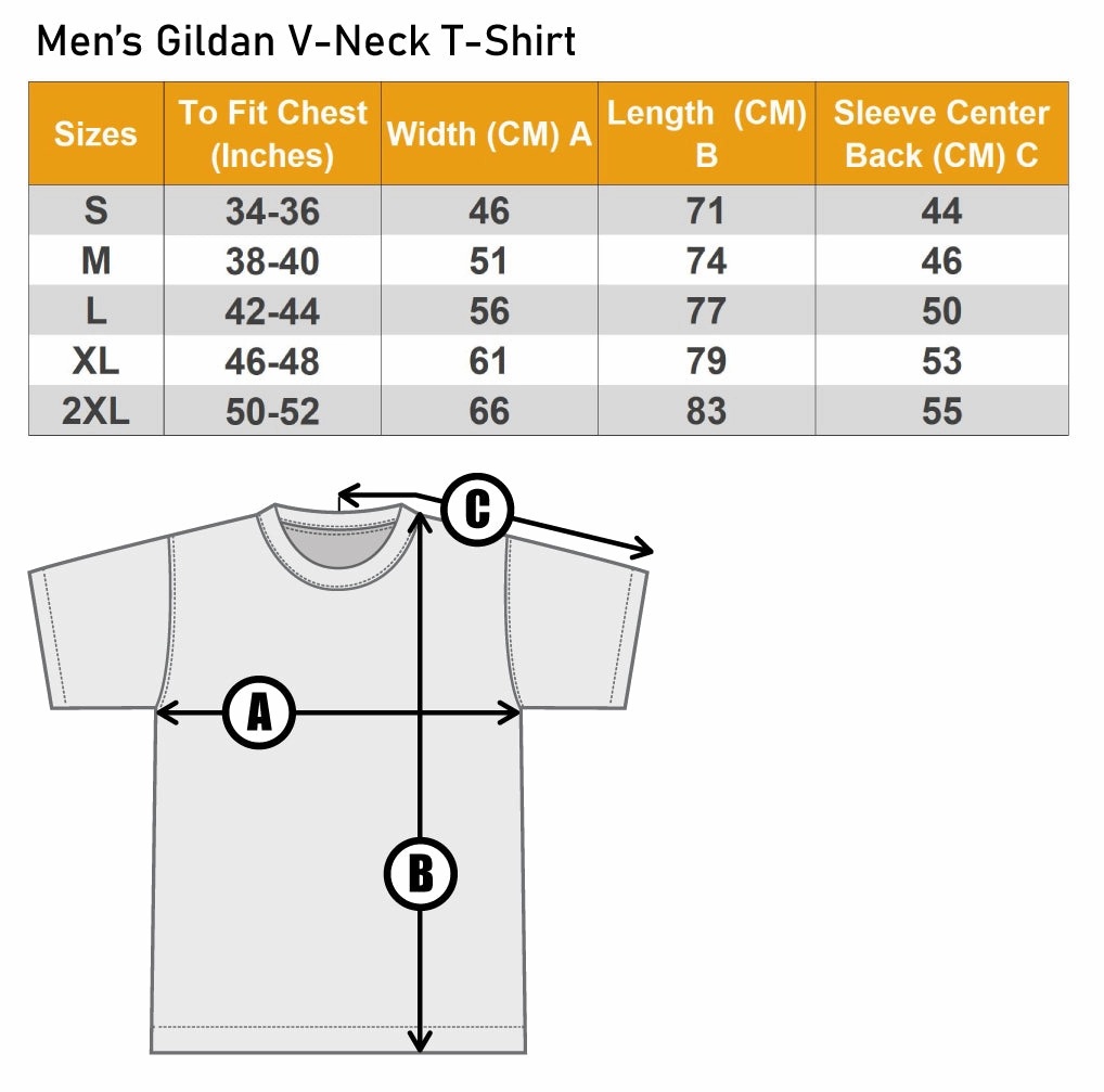 Knights Templar With Broad Sword Mens V-Neck Cotton T-Shirt