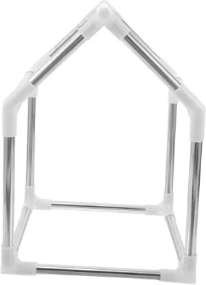 KONTONTY Mini Playhouse Frame Metal Structure Kit for Children's Tent House Easy to Assemble