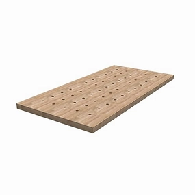Kreg Hardwood Bench Top 24" x 48" with Dog Holes