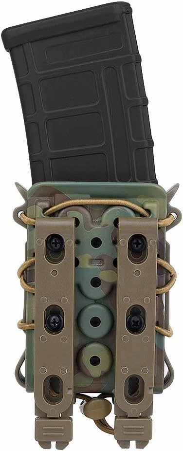 KRYDEX 5.56mm Magazine Pouch for M4 M16 AR Magazine Polymer Mag Carrier for MOLLE/PALS Webbing