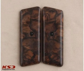 KSD Brand Root Walnut Grips Compatible for Tokarev TT-33 (KSD-01525)