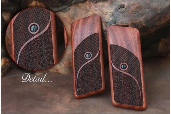KSD Brand Rosewood Grips Compatible for Tokarev M 57 / TT-30 (KSD-01709)