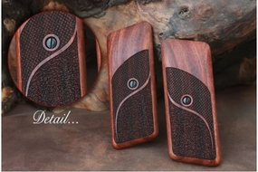 KSD Brand Rosewood Grips Compatible for Tokarev M 57 / TT-30 (KSD-01709)