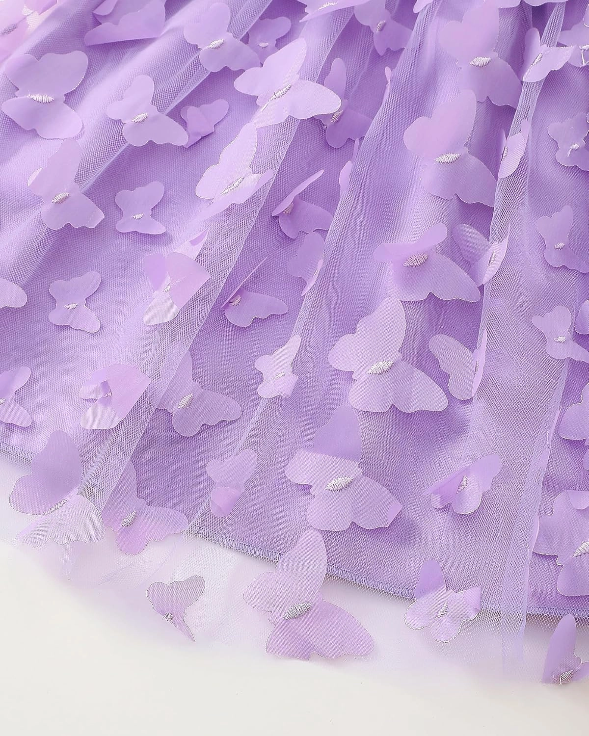 Kucnuzki Baby Girl Clothes Toddler Girls Summer Fairy Tulle Dress Ruffle Fly Sleeve Casual Sundress Cute Outfit for Kids