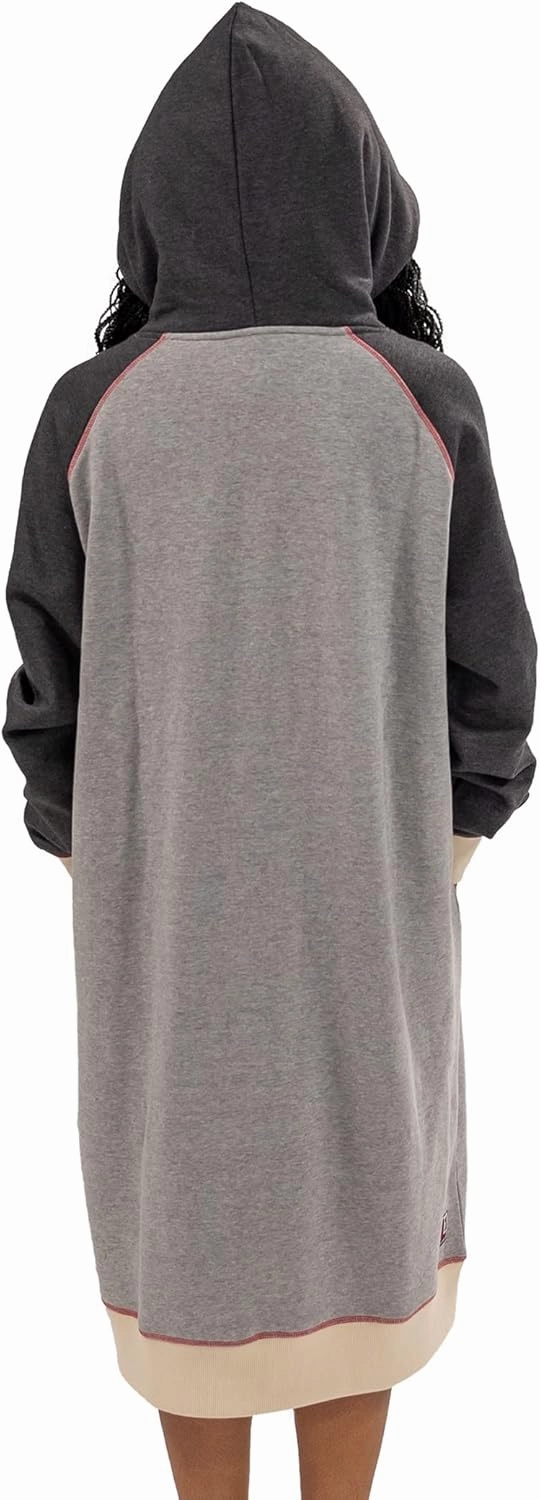 Lazy One Oversized Hoodie Sweatshirt, Comfortable Sleepwear, Sweater Dress for Women