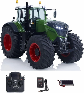 LESU AOUE 1050 4x4 1/14 Metal Hydraulic RC Tractor Car Smoking Sounds Battery Motor Servo ESC Hobby Grade Model for Adult