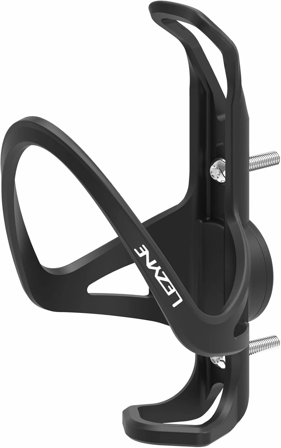 LEZYNE Matrix Air Cage Bicycle Bottle Cage with Stealth Airtag Storage, Dual Side Loading, IPX7 Waterproof, Durable, Water Bottle Mount for Bikes